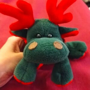 Cute little moose stuffed animal